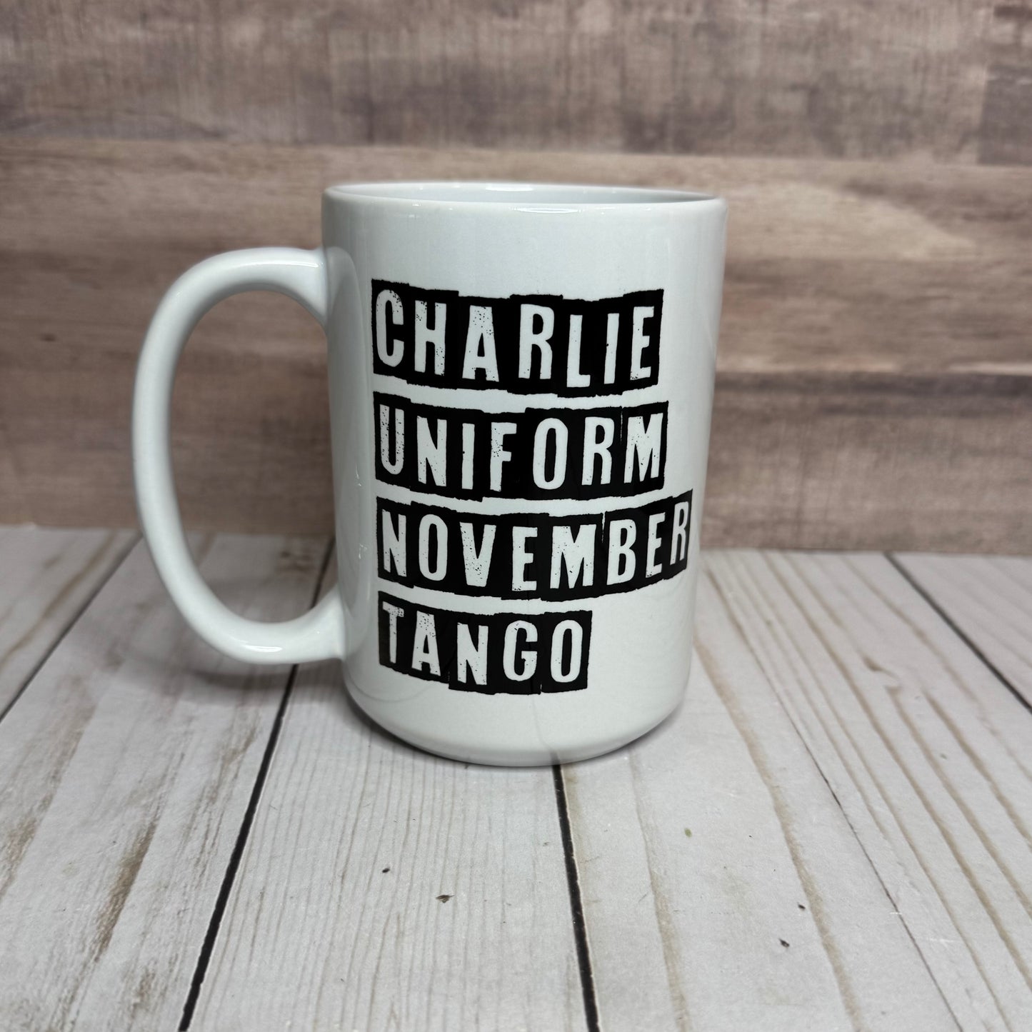 Charlie Uniform Mug