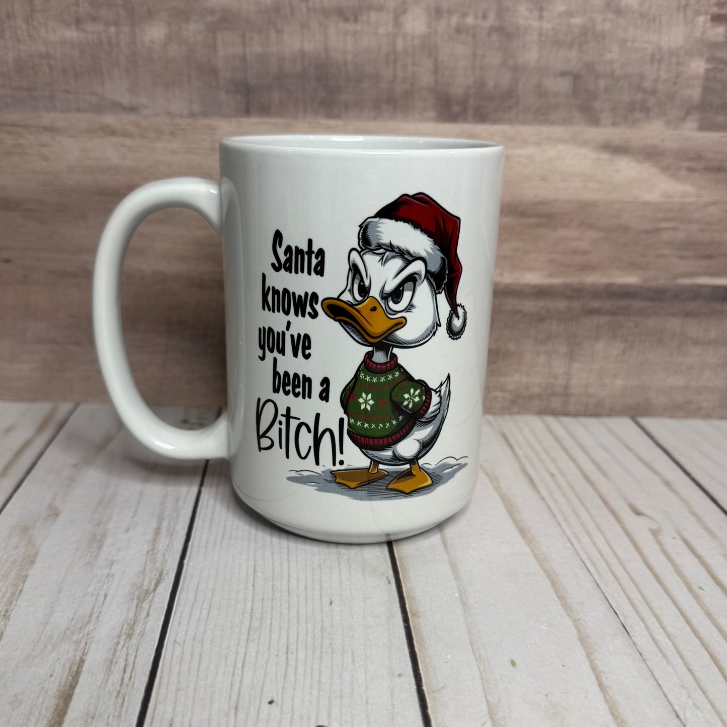 Santa Knows Mug