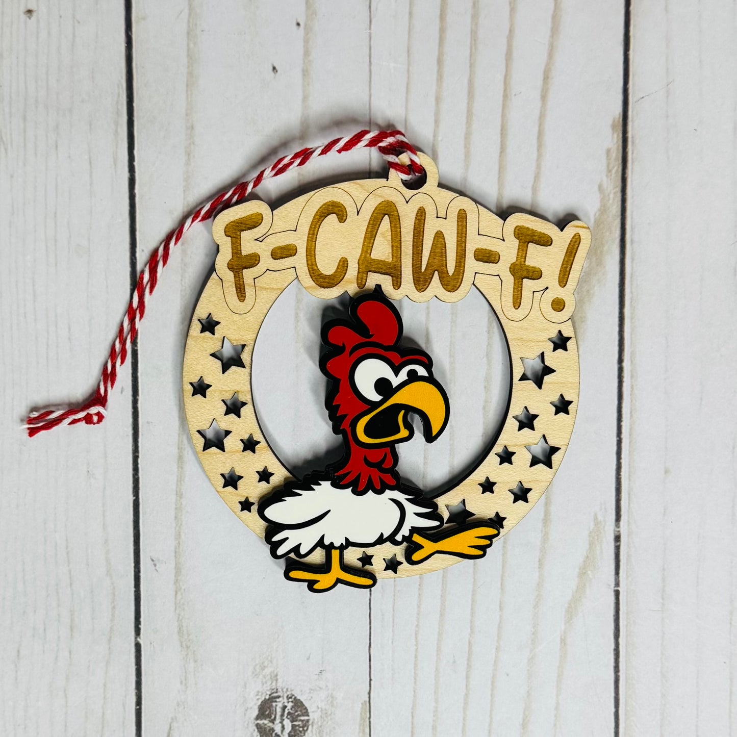 F Caw F Ornament