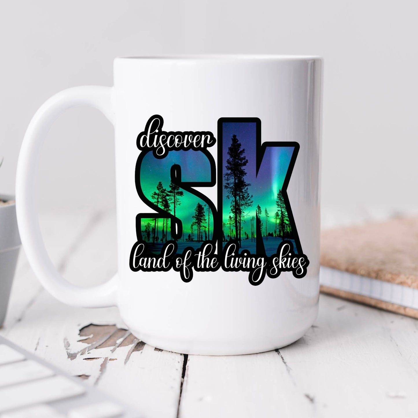 Sask Living Skies Mug
