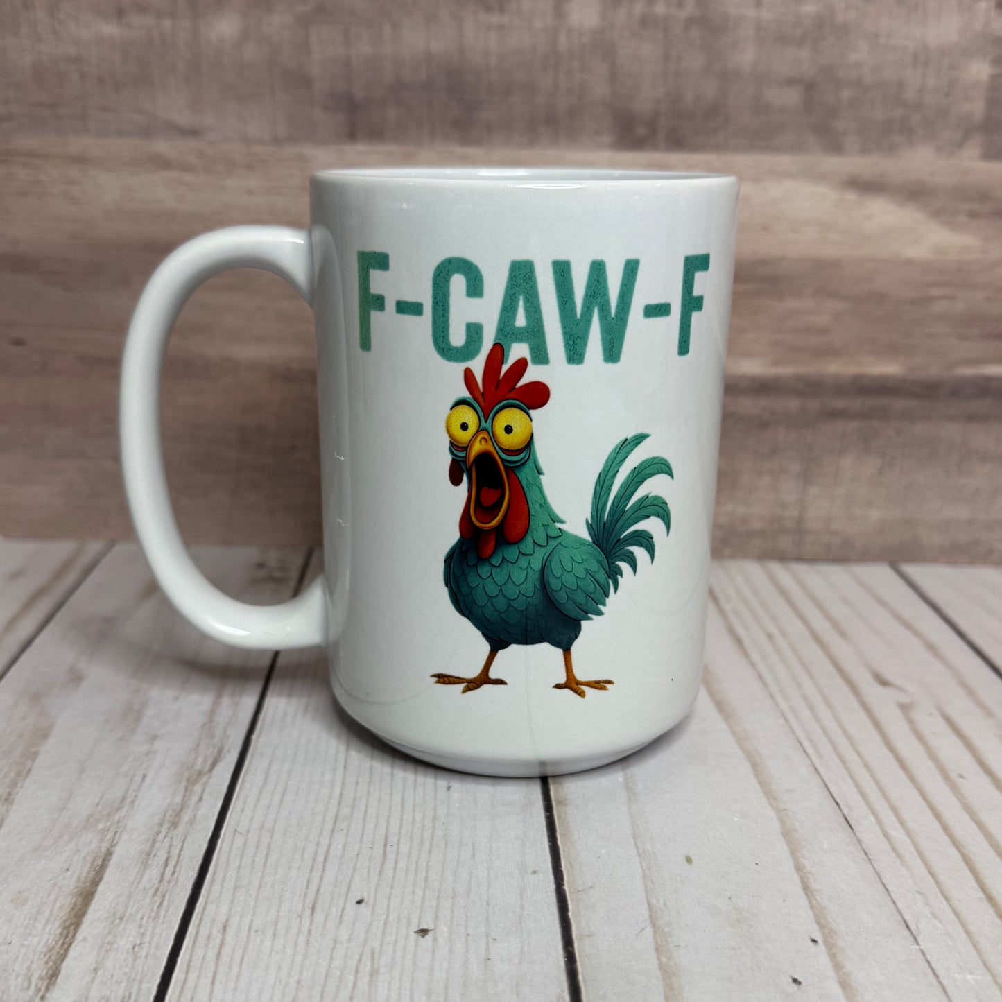 F CAW F Mug