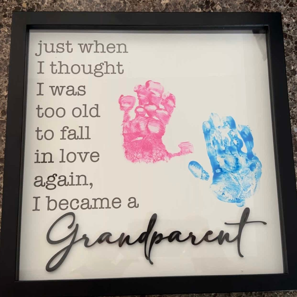 12x12 Grandparent Sign