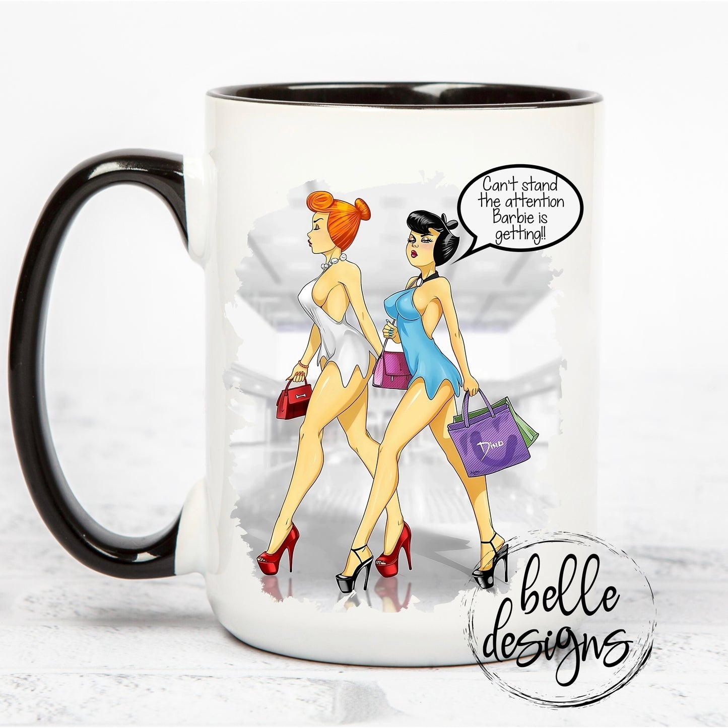 Wilma Betty Barbie Mug