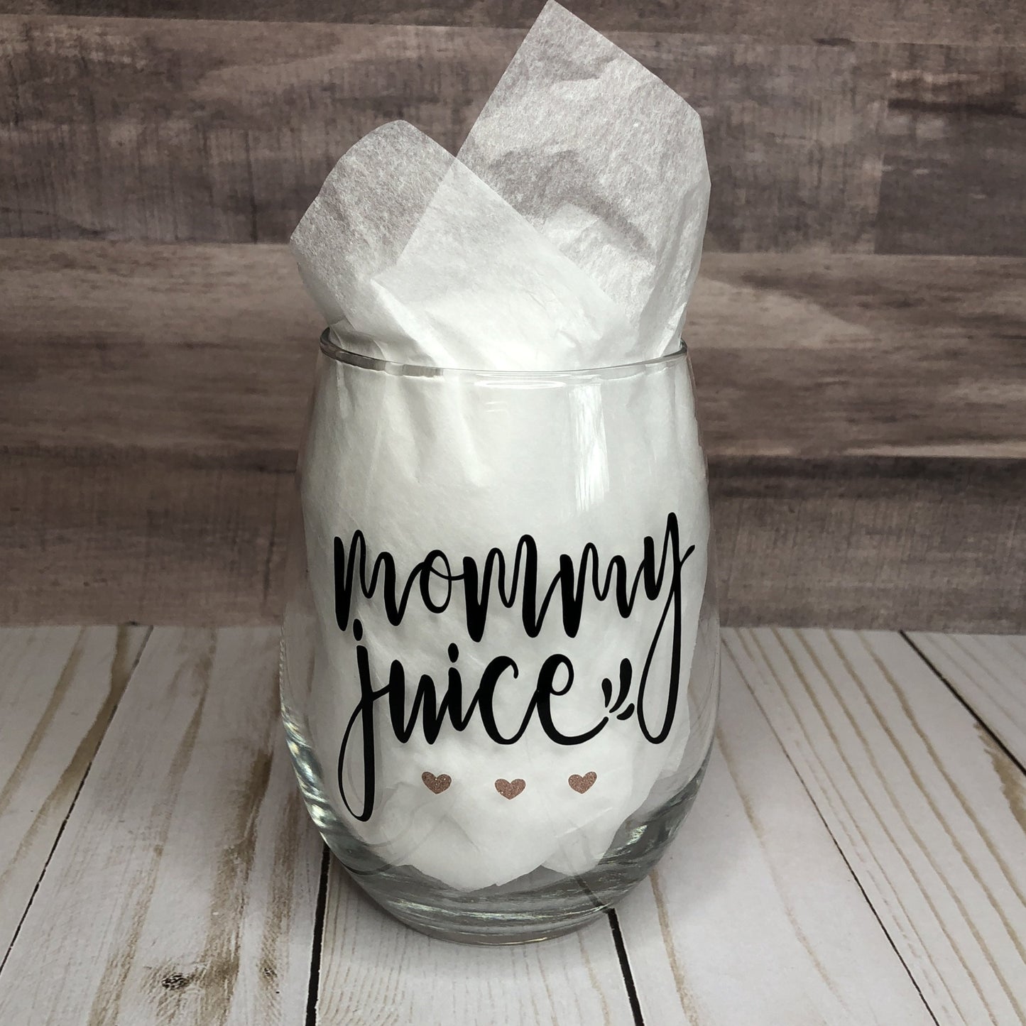 Mommy Juice Wine Glass