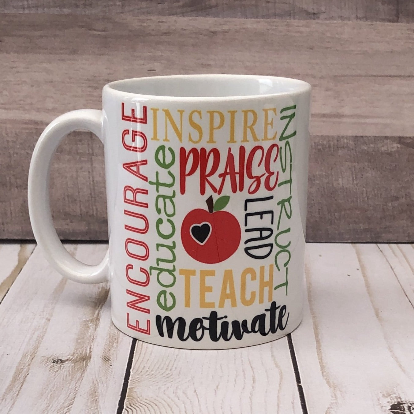 Teacher Subway Art Mug