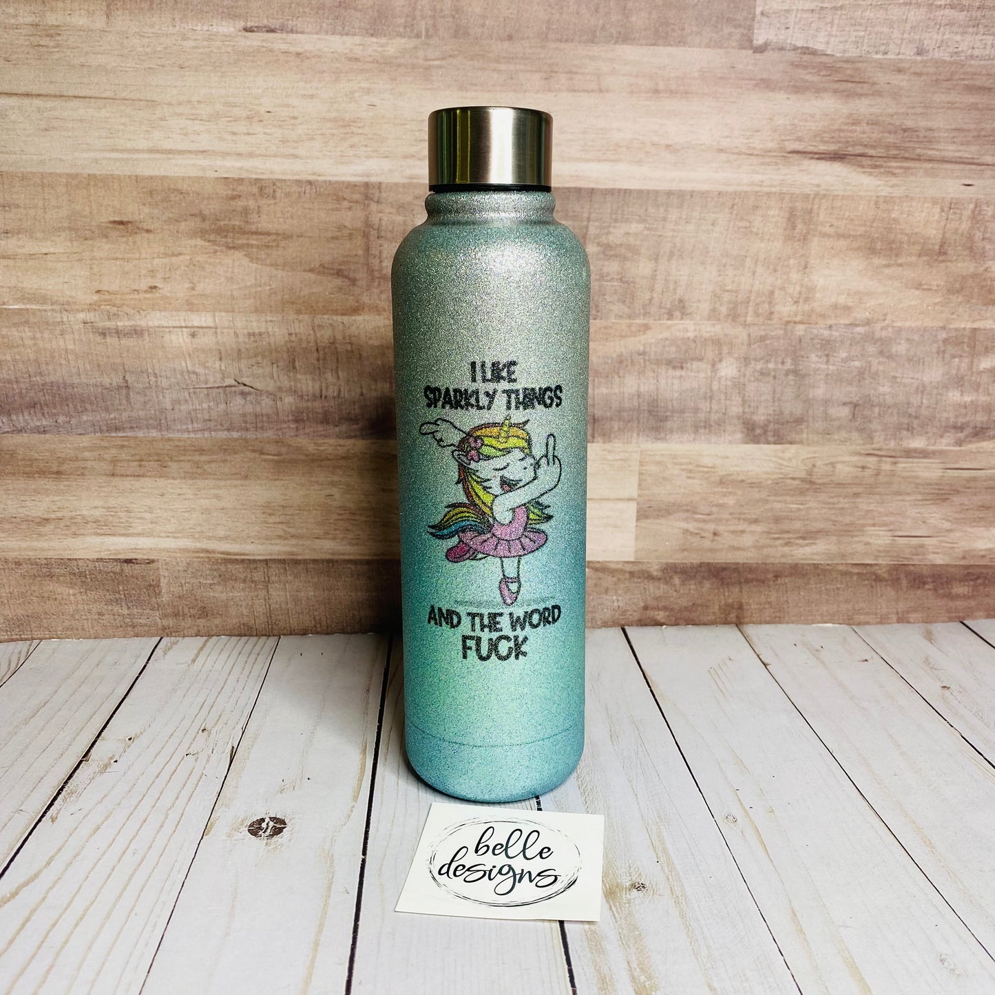 I Like Sparkly Things Glitter Bottle