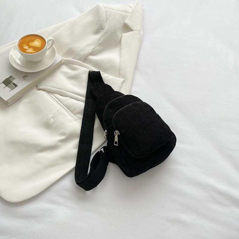 Corduroy Sling Bag