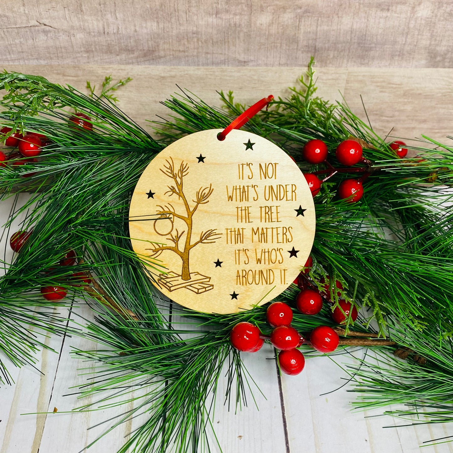 It’s Not What’s Under the Tree Ornament