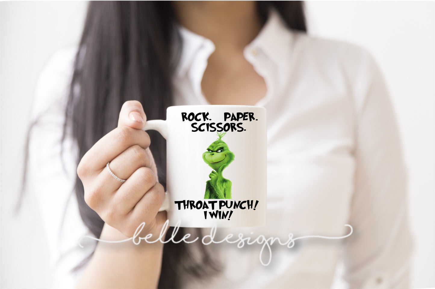 Rock Paper Scissors Mug