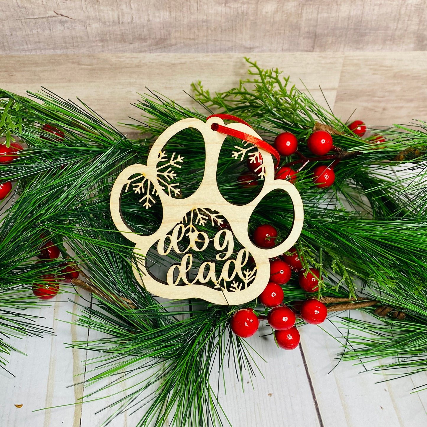 Dog Mom/Dad Ornament