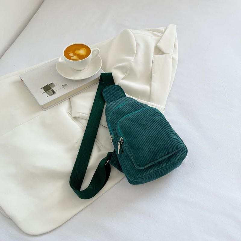 Corduroy Sling Bag