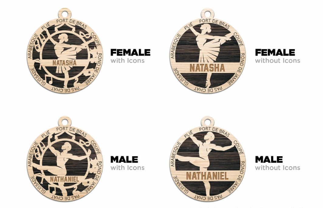 Ballet/Dance Ornament