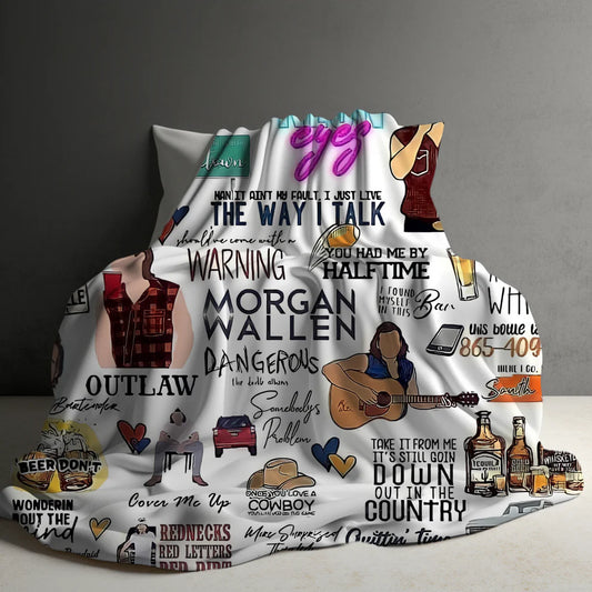Morgan Wallen Blanket
