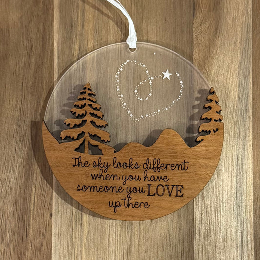 The Sky Look Different Ornament