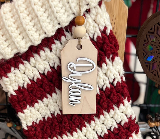 Stocking Tag