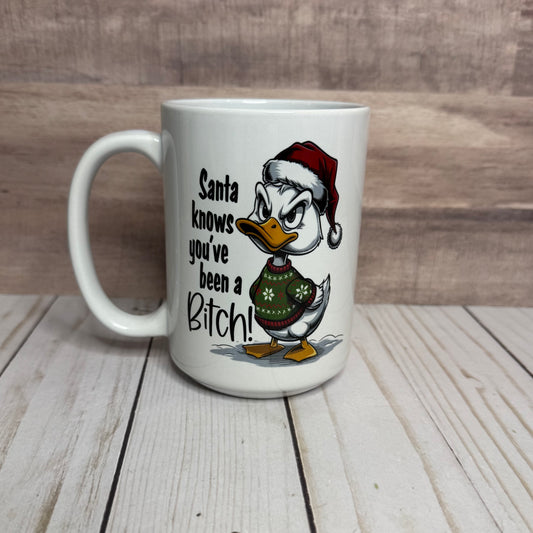 Santa Knows Mug