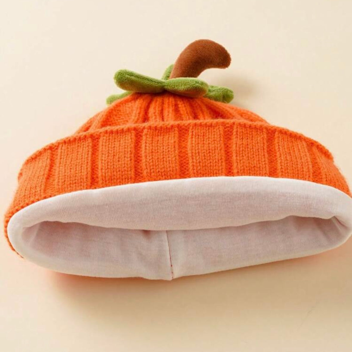 Toddler Pumpkin Beanie