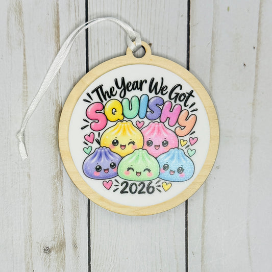 The Year We Got Squishy Ornament