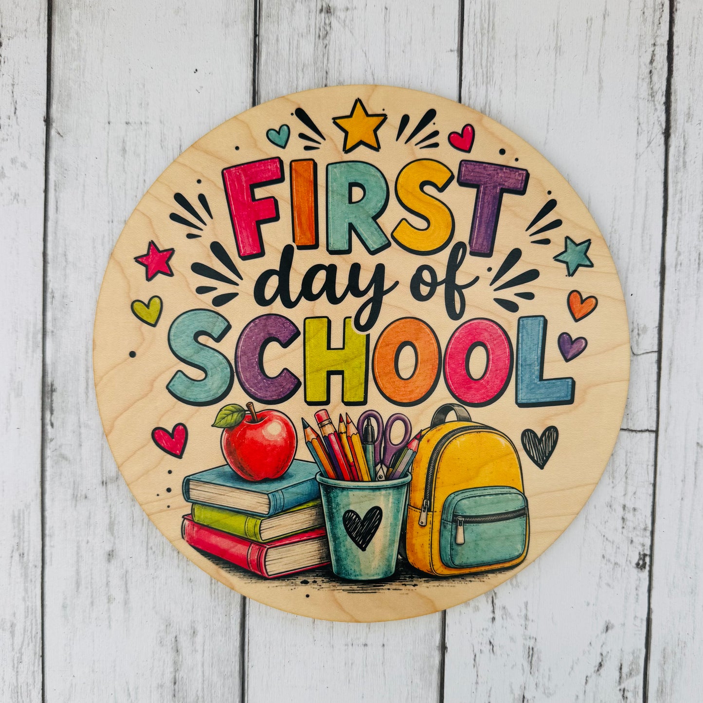 First Day of School Board