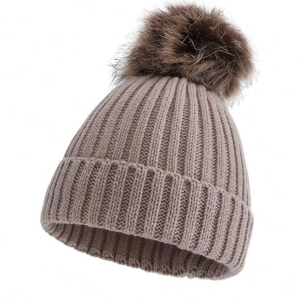 Kids Pom Pom Beanie