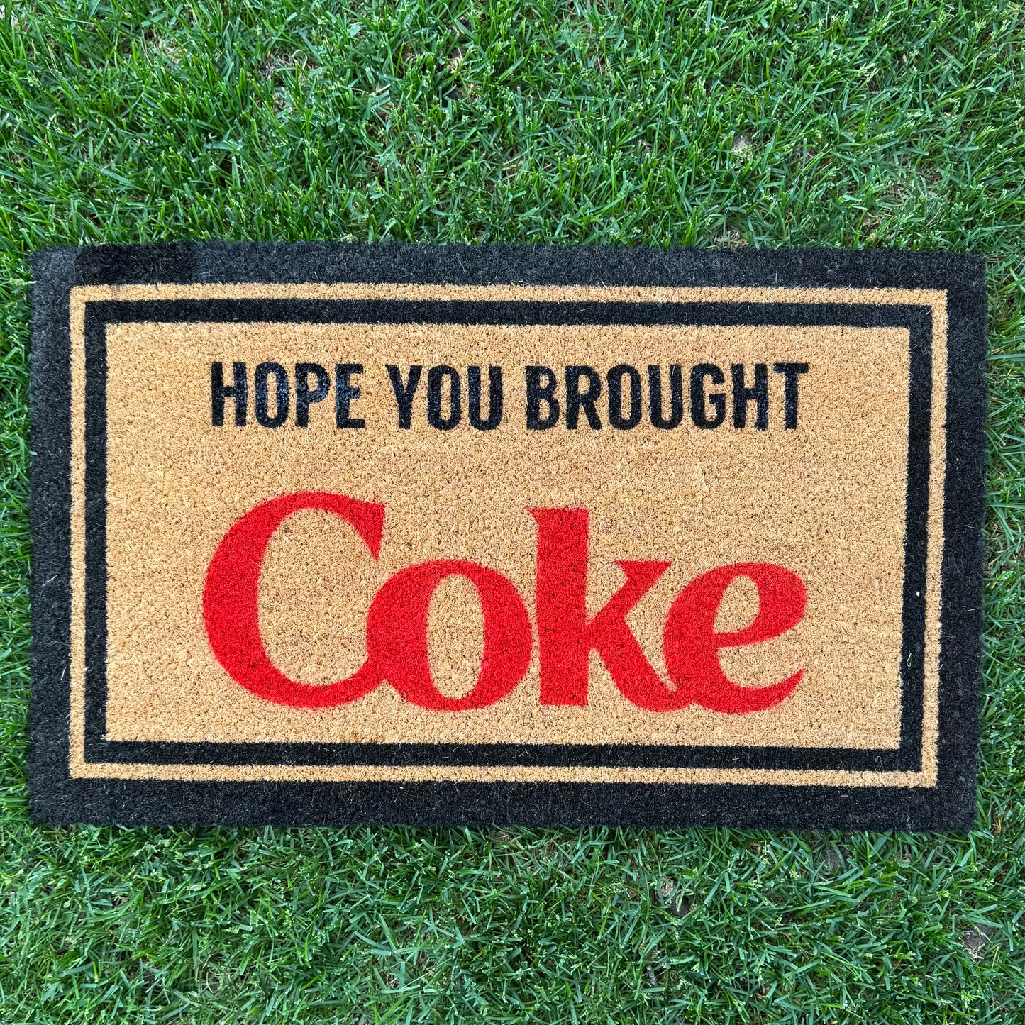 Diet Coke Door Mat
