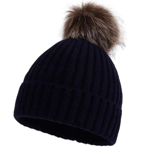 Kids Pom Pom Beanie