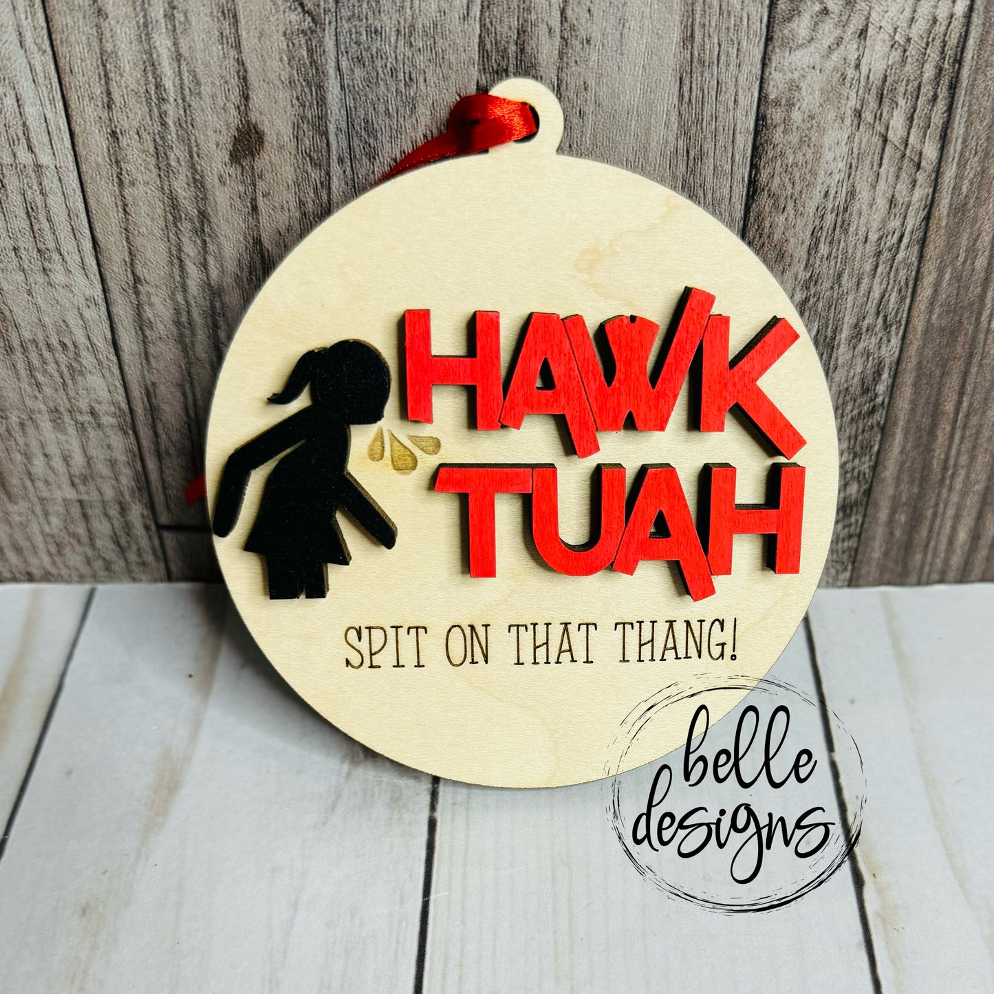 Hawk Tuah Ornament