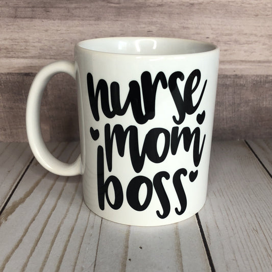 Nurse Mom Boss Mug