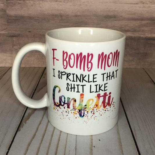 F-Bomb Mom Mug