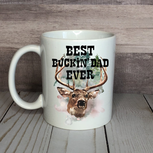 Best Buckin’ Dad Mug