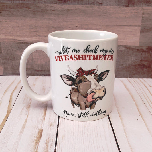 Giveashitmeter Mug