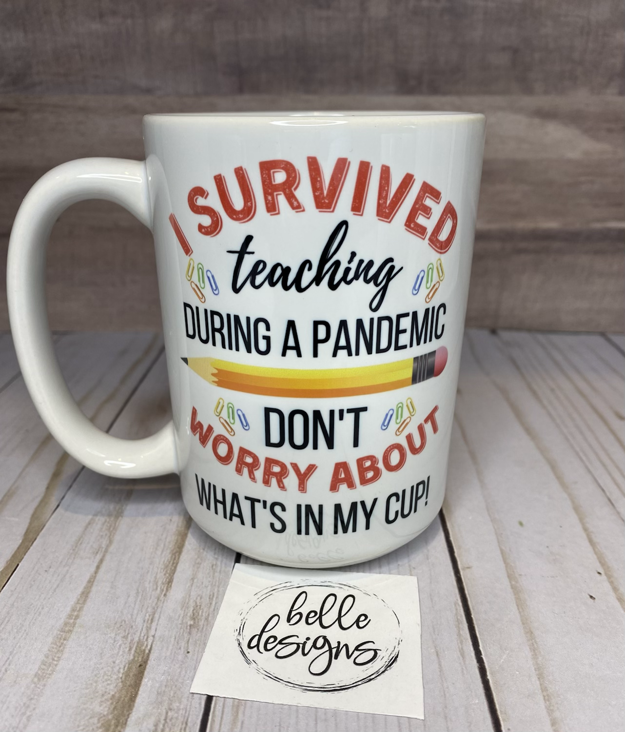 I survived teaching mug