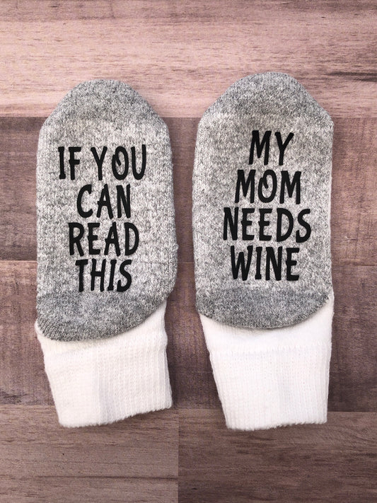 Toddler - My Mom Needs Wine