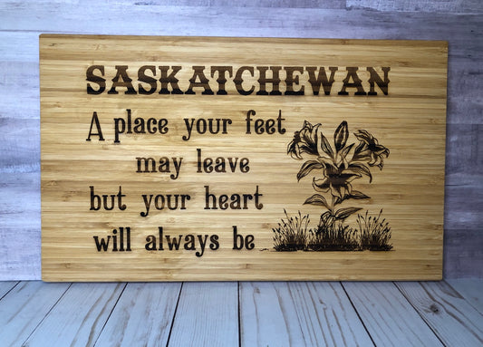 Saskatchewan Cutting Board