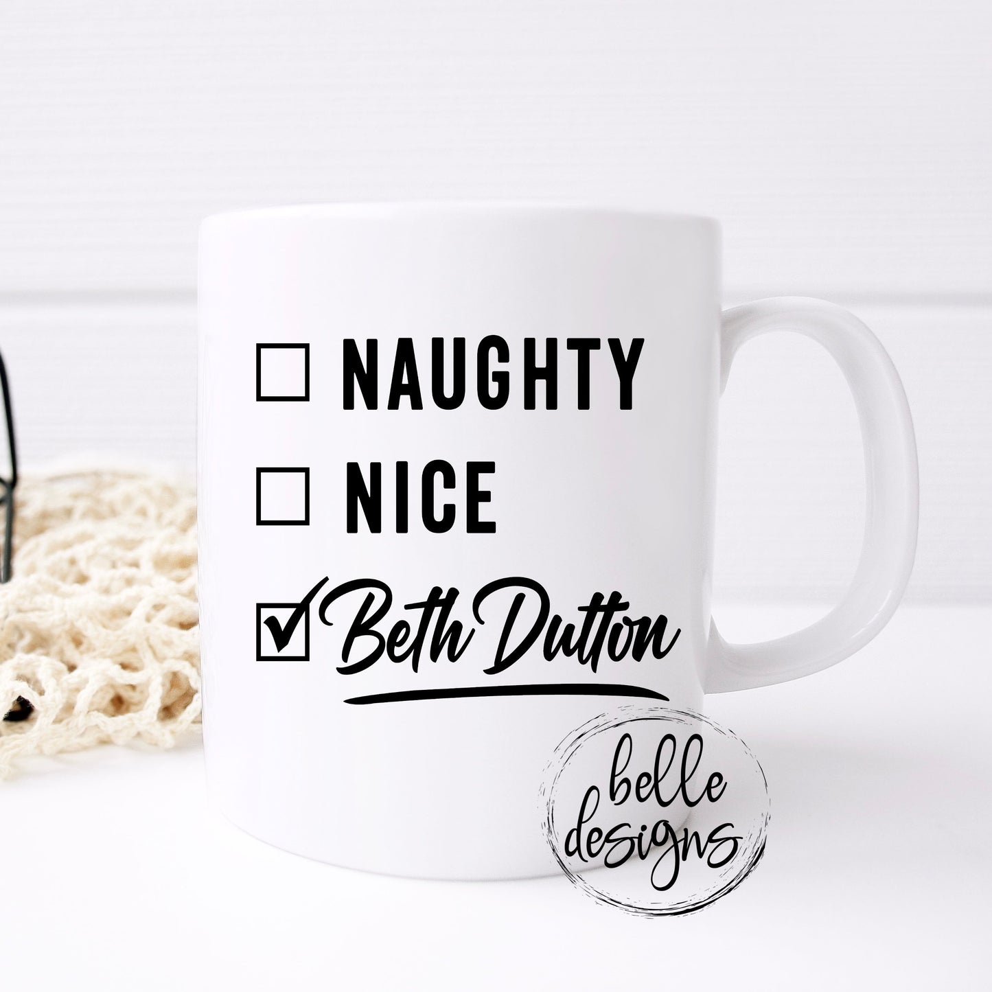 Naughty Nice Mug