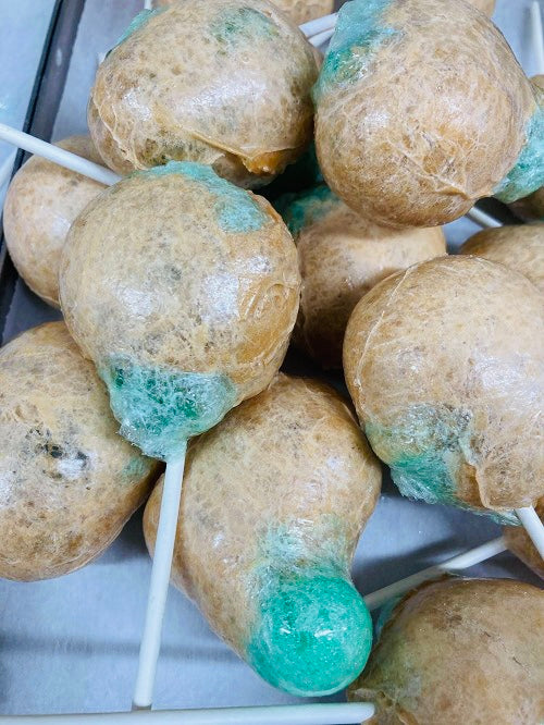 Freeze Dried Caramel apple Pops