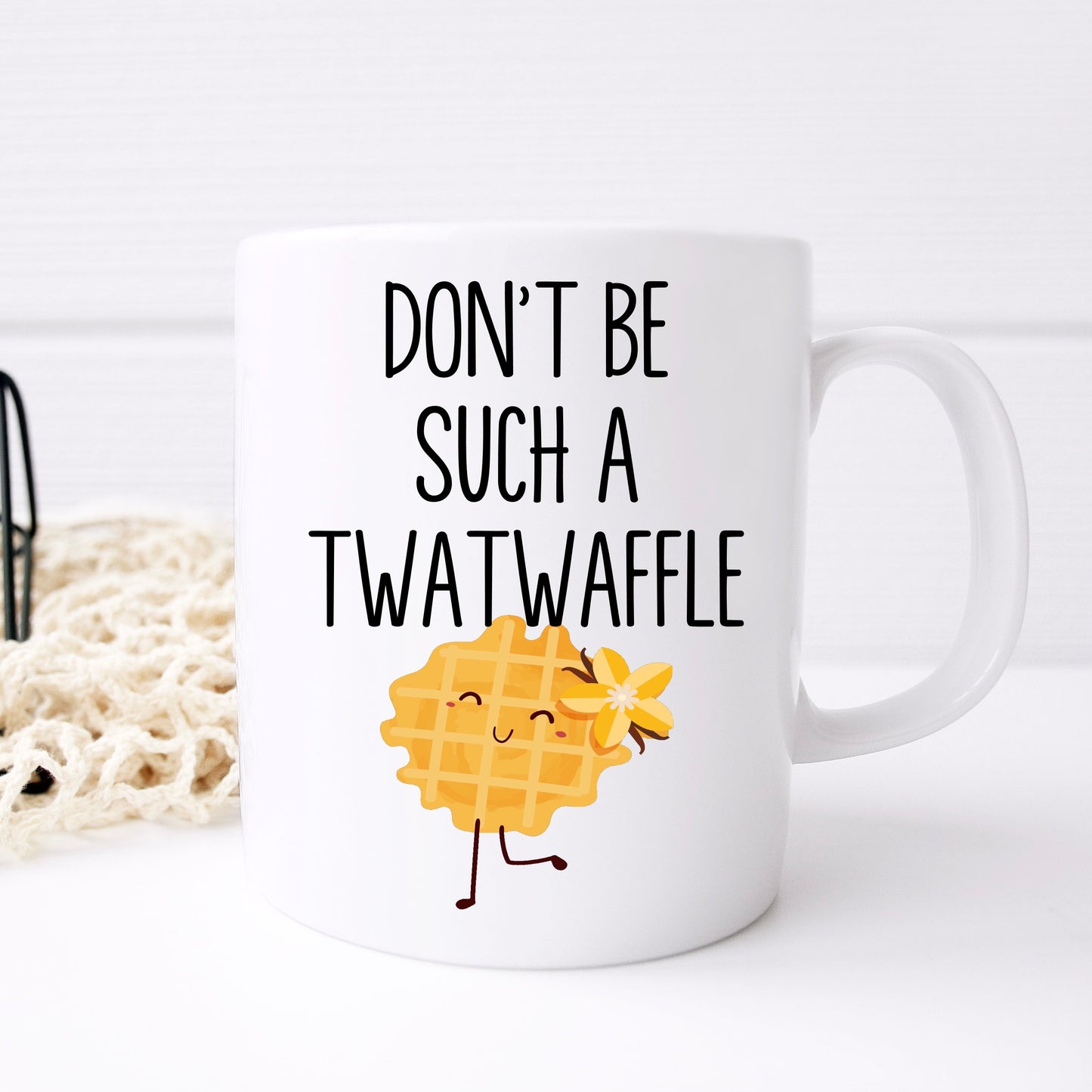 Don’t Be A Waffle Mug