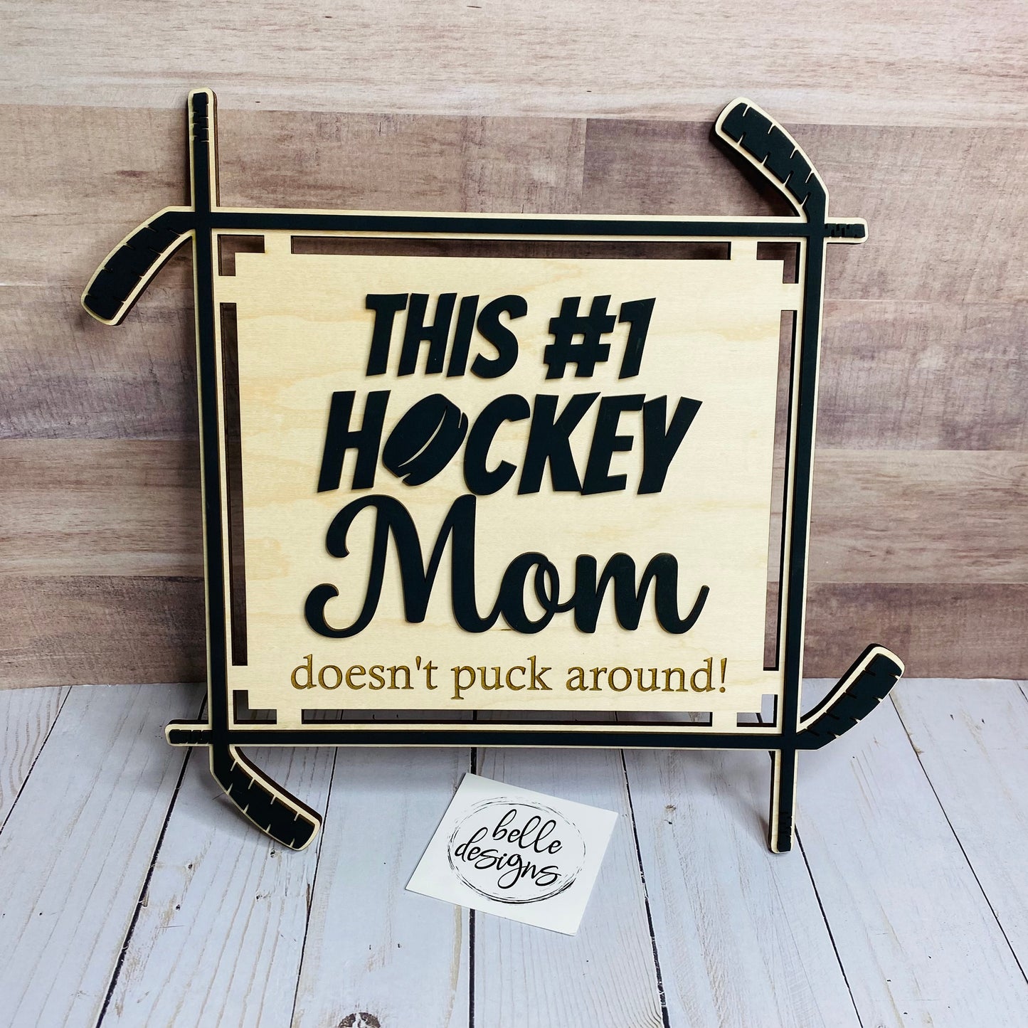 Hockey Mom Sign