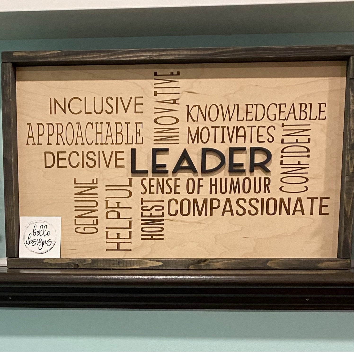 Leader Sign – Belle Designs Co.