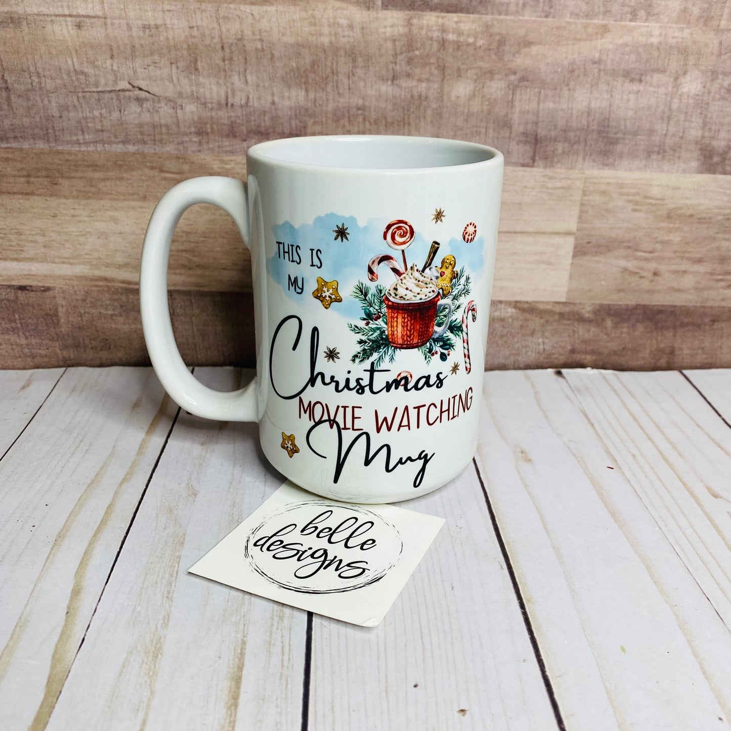 Christmas Movie Watching Mug