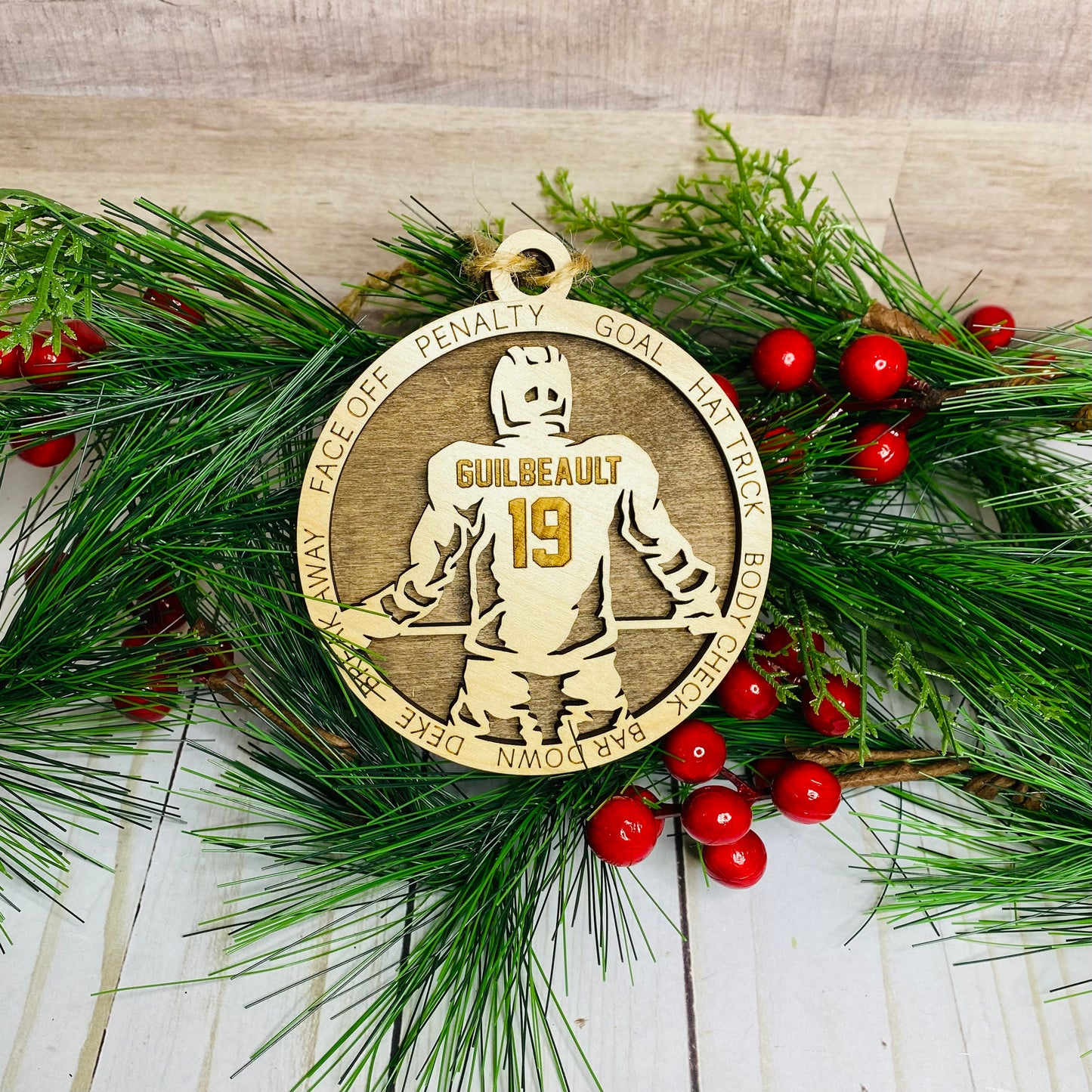 Hockey Ornament