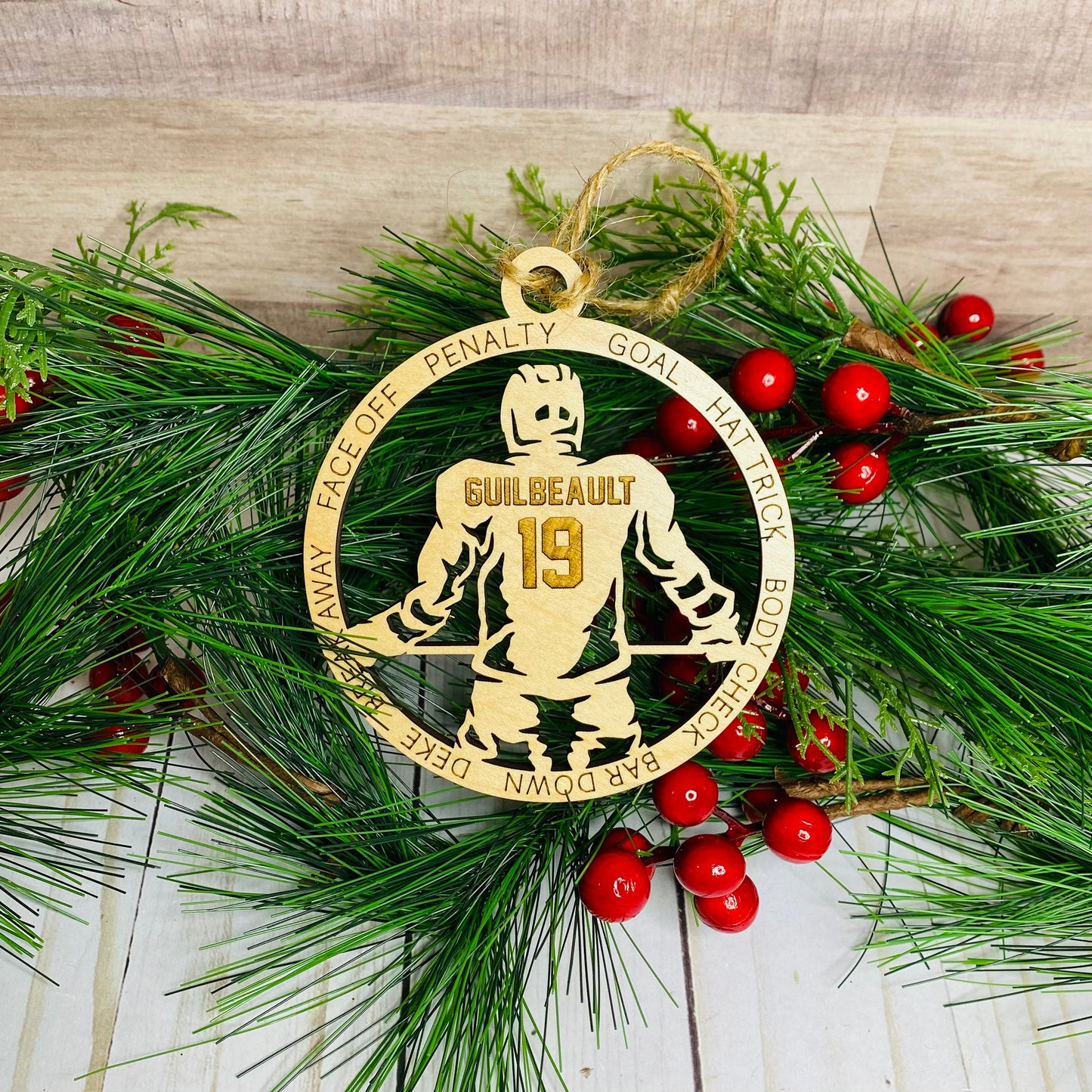 Hockey Ornament